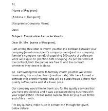 10 useful termination letter sles