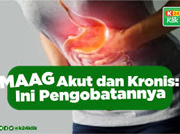 Gastritis merupakan penyakit pada lambung yang terjadi akibat peradangan dinding lambung. Maag Akut Dan Kronis Ini Pengobatannya K24klik