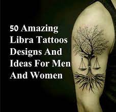 Libra tattoo design with tree on bicep ideas for boys. 50 Amazing Libra Tattoos Designs And Ideas For Men And Women