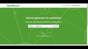 ads txt generator for publishers you