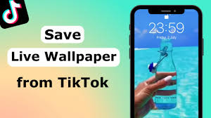 how to save live wallpaper from tiktok
