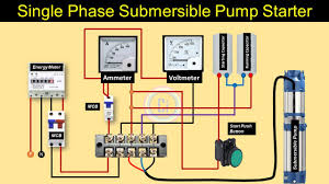 single phase submersible pump starter