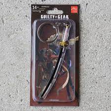 Guilty Gear Strive Nagoriyuki Katana Sword Metal Keychain Figure | eBay
