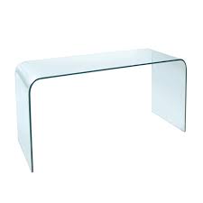 contemporary glass console table deals