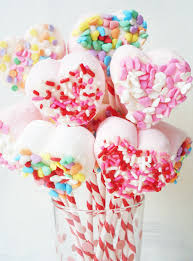 I'm just a teensy bit obsessed. Such Pretty Things Valentine Marshmallow Pops