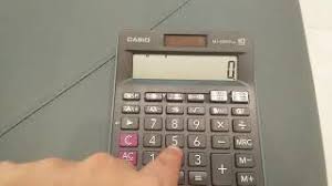 repeated multiplication on calculator
