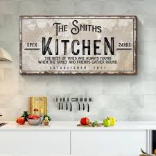 Farmhouse Kitchen Wall Art Kitchen