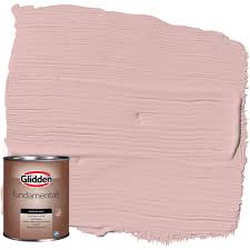 glidden fundamentals exterior paint rose hip pink flat 1 quart
