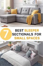 sleeper sectionals for small spaces