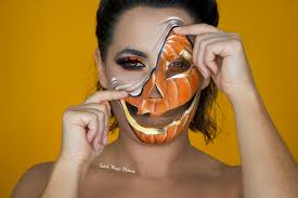 pumpkin makeup sarah magic makeup