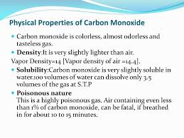 carbon monoxide powerpoint presentation