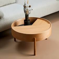 Contemporary Coffee Table Arc Woud
