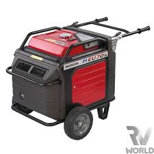 Special considerations for electric starts. Honda Eu70is Electric Start Inverter Generator 7000w Shop Rv World Nz