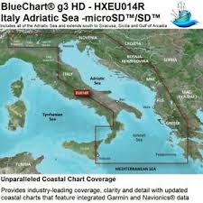 Details About Garmin Bluechart G3 Hd Hxeu014r Italy Adriatic Sea Charts Microsd Sd