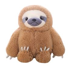 stuffed toy plush sloth