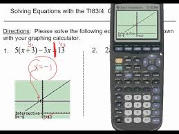 Ti83 84 Graphing Calculator