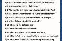 Here are the answers and winners of last night's quiz! Marvel Movie Trivia Questions And Answers Printable Printable Questions