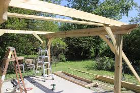 build a pergola in two days on a budget