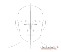 I just love to draw. How To Draw A Male Face Step By Step Tutorial Easydrawingtips