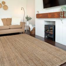 boucle jute natural jute rug for living