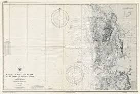 Old Antique Nautical Charts Spain