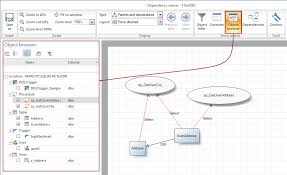 viewing object dependencies in sql server