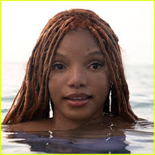 halle bailey talks dying her hair red