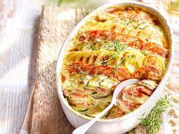Le gratin du sud, pommes de terre, courgettes et tomates olivettes en vidéo  | Recettes de cuisine, Recette de plat, Cuisine