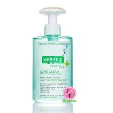 smooth e acne clear make up cleansing