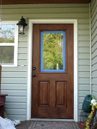 How To Stain A Fiberglass Door