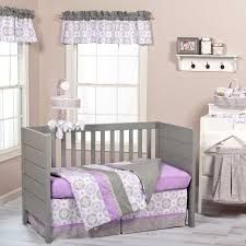 Lavender And Gray Crib Bedding Best