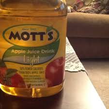 apple juice drink light and nutrition facts