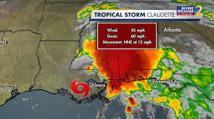 Tropical Storm Claudette ...