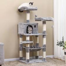 Click here to learn about the 10 best cat trees for fat cats of 2021. Cat Tree For Large Cats With Hammock