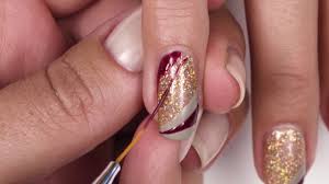 Christmas Party Nails Gellux Showstopper Nail Art Tutorial