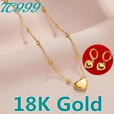 pure 18k gold able set