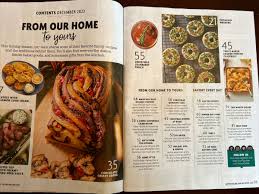 giant savory recipe magazine from