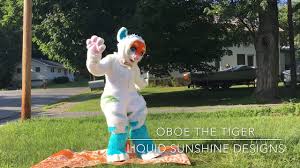 Oboe The Tiger By Liquid Sunshine Designs