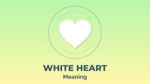 what does white heart emoji mean in