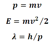 Consider how the proton and electron can be related via their masses the step 3: Momentum Kinetic Energy And De Broglie Wavelength Calculator Online Momentum Kinetic Energy And De Broglie Wavelength Calculator App Software Converter Calctown
