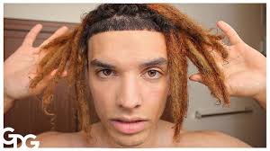The world of men's hair is always changing and evolving, and recently, there's been an increase in hairstyles that feature dyed hair. Dyeing My Dreadlocks Copper Damage Fix Youtube