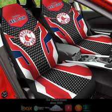 Boston Red Sox Mlb Red Blue Car Seat