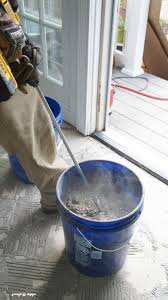 how to resurface a floor with concrete