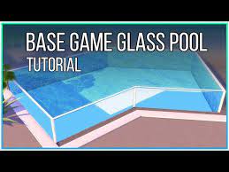 Sims 4 Tutorial Base Game Glass Pool