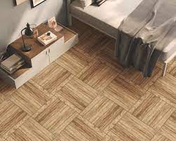 teak natural floor tiles