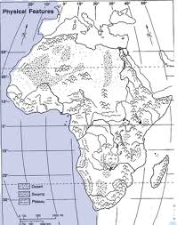 Vector map of south africa political one stop map. Africa Physical Map Quiz Quiz