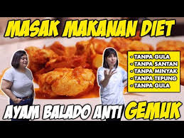 Tanpa gorengan, ini 11 menu berbuka puasa yang sehat. Puasa Day 4 Ayam Balado Hijau