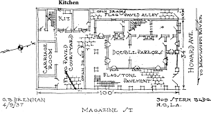 plan of the anglo stern town house on