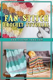 crochet fan sch tutorial with 10