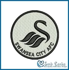 Download the vector logo of the swansea city fc brand designed by barginboy05 in encapsulated postscript (eps) format. Swansea City Football Club Logo Embroidery Design Emblanka